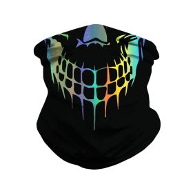 Skull Digital Men And Women Outdoor Mask Sport Climbing Insect-proof (Option: BXHA023-Free Size)